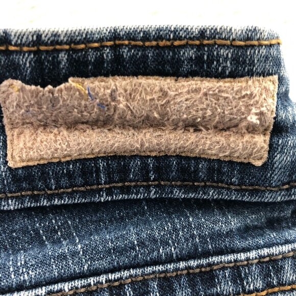 Levis Womens The Original Jean Jeans Size 8 Blue Denim Skinny Legging Casual - Picture 16 of 16